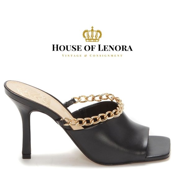 NWOT VINCE CAMUTO Baminie Chain - Embellished Mule - Picture 9 of 12